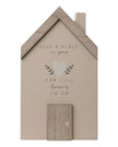 Beige Moments Wooden House - Keep A Place In Your Heart - Kitchen & DiningKitchen & Dining - Lulu Loves Home