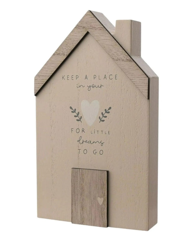 Beige Moments Wooden House - Keep A Place In Your Heart - Kitchen & DiningKitchen & Dining - Lulu Loves Home
