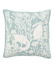 Bibury Animals Duck Egg Blue Cushion Cover