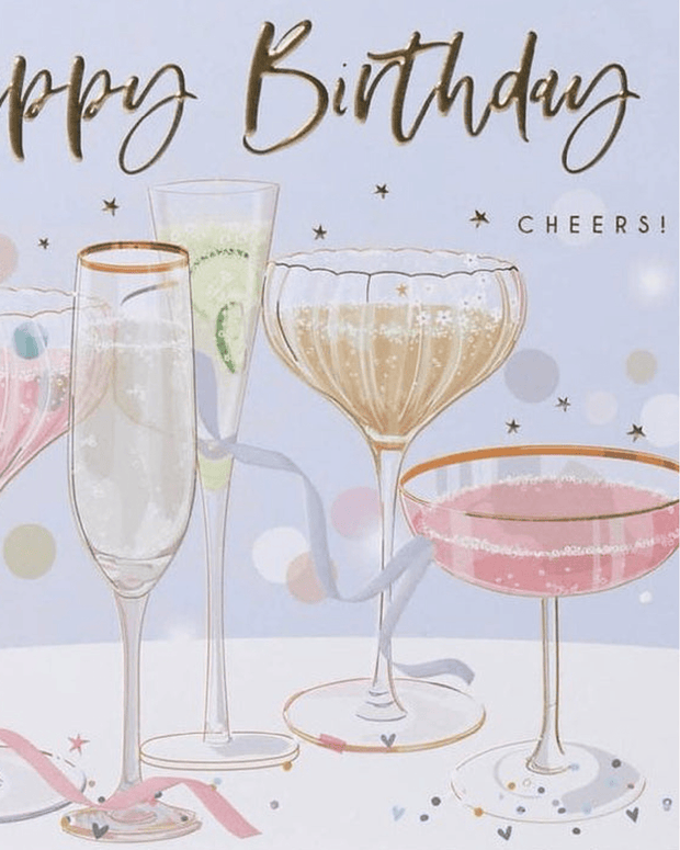 Birthday Card - Birthday Cheers
