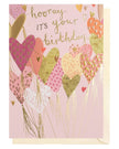 Birthday Card - Birthday Hearts