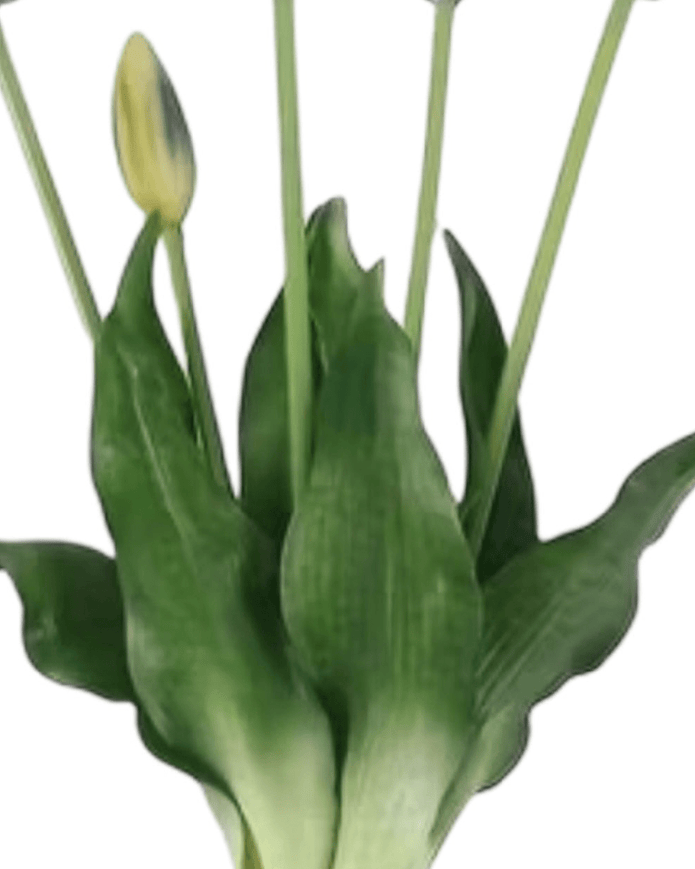 Blue Tulip Stems - Bunch of 5 Artificial Spring Flowers