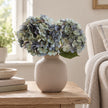 Artificial Short Dusky Blue Hydrangea Stem