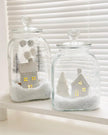 Heart Topped Glass Storage Jar