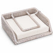 Wickham Rattan Napkin Holder With Weight