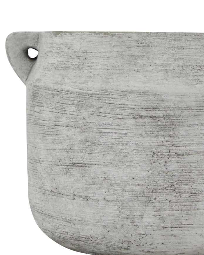 Athena Neutral Stone Hydria Vase
