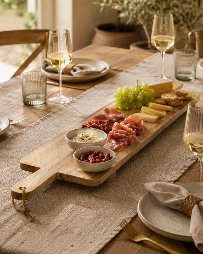 Extra Large Footed Serving Tapas Board