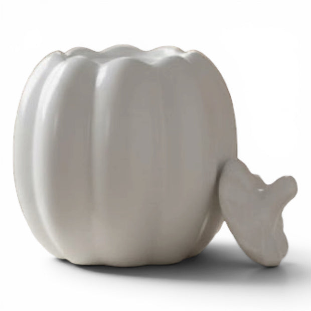 Tall White Pumpkin Oil Burner