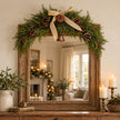 Arched Curved Swag Wreath With Berries