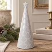 Glazed Ceramic Tree Ornament – close-up product detail