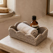 Wickham Rattan Scalloped Rectangle Tray