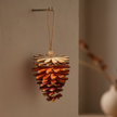 Hanging Wooden Acorn Decoration