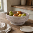 Rattan Footed Fruit Bowl