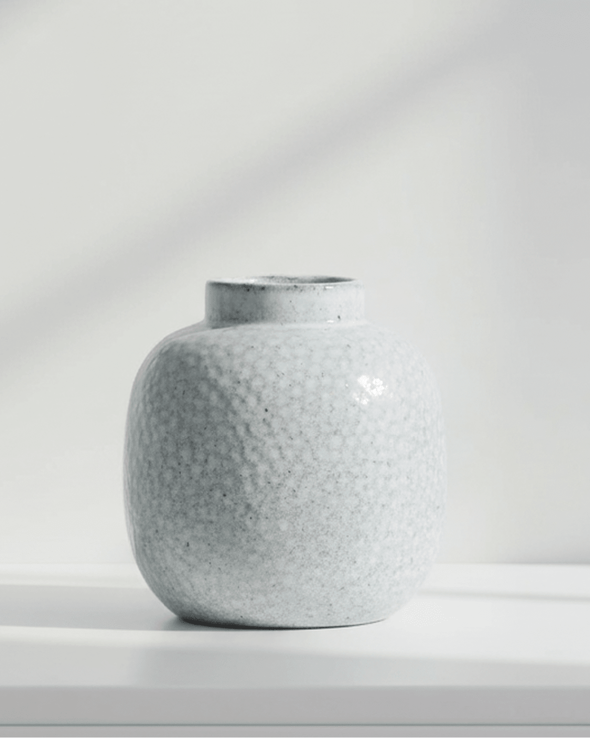 Cairn Dimple Glazed Vase