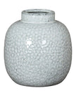 Cairn Small Round Dimple Glazed Vase