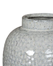 Cairn Small Round Dimple Glazed Vase