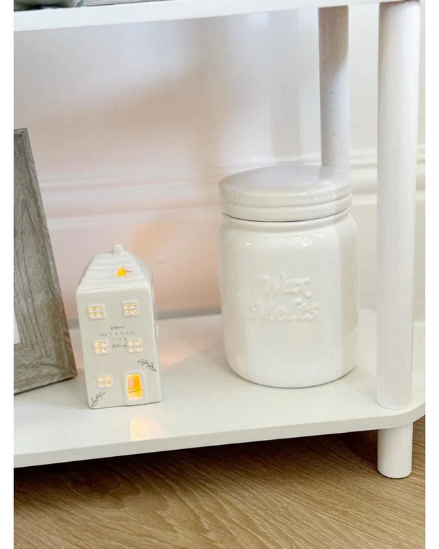 Beige Moments - Ceramic House Tea Light Holder - Home - GiftsGifts - Lulu Loves Home