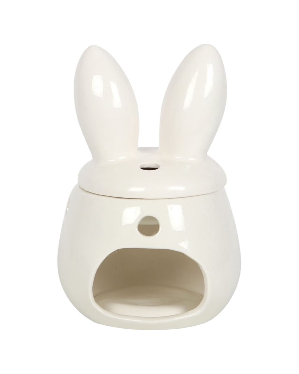 Ceramic Wax Burner - White Bunny Rabbit
