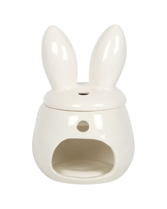 Ceramic Wax Burner - White Bunny Rabbit