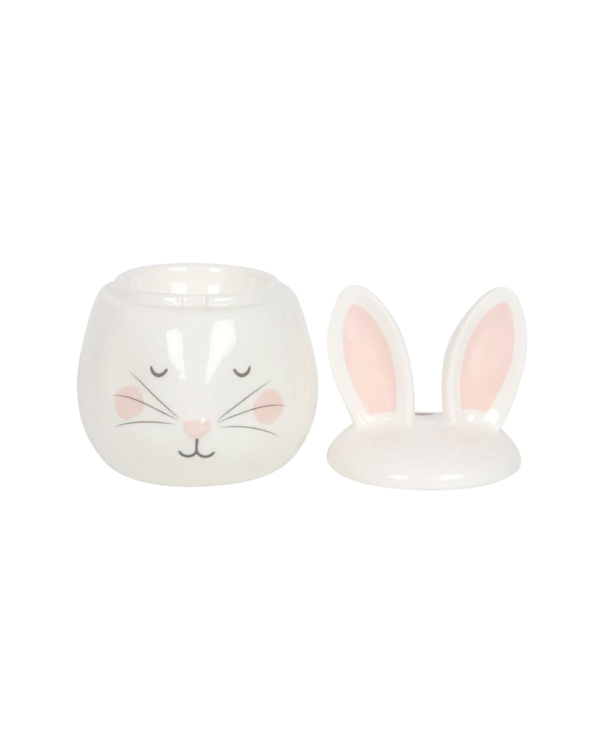 Ceramic Wax Burner - White Bunny Rabbit