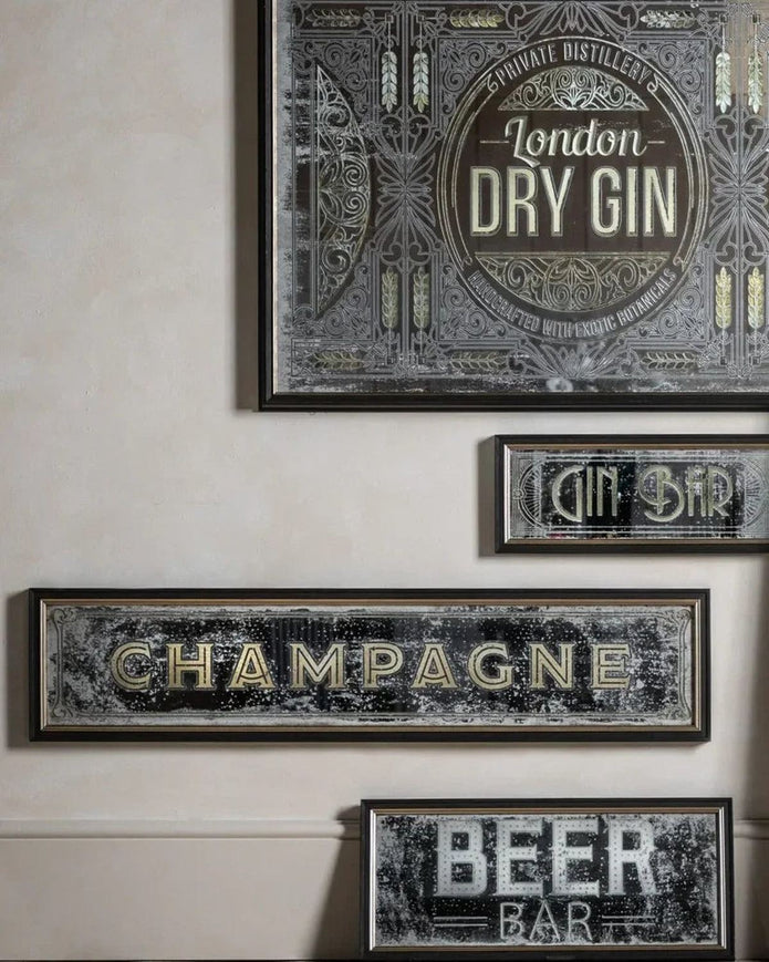 Champagne Mirror - PRE ORDER FOUR WEEK DELIVERY Lulu Loves Home 