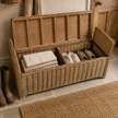 Rattan Rectangle Trunk Bench