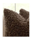 Chocolate Boucle Cushion Cover