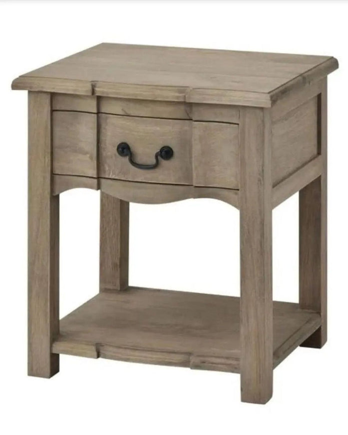 Copgrove Wooden One Drawer Bedside Table - PRE ORDER THREE WEEK DELIVERY - Furniture And MirrorsFurniture And Mirrors - Lulu Loves Home