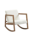 Cream Boucle Rocking Chair - PRE ORDER UP TO 14 DAYS DELIVERY