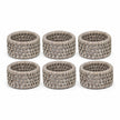 Wickham Rattan Napkin Rings - Set of Six