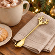 Reindeer Gold Spoon