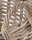 Natural rattan Kubu round storage baskets for home decor by Pacific Lifestyle Ltd, showcasing woven texture and stylish design