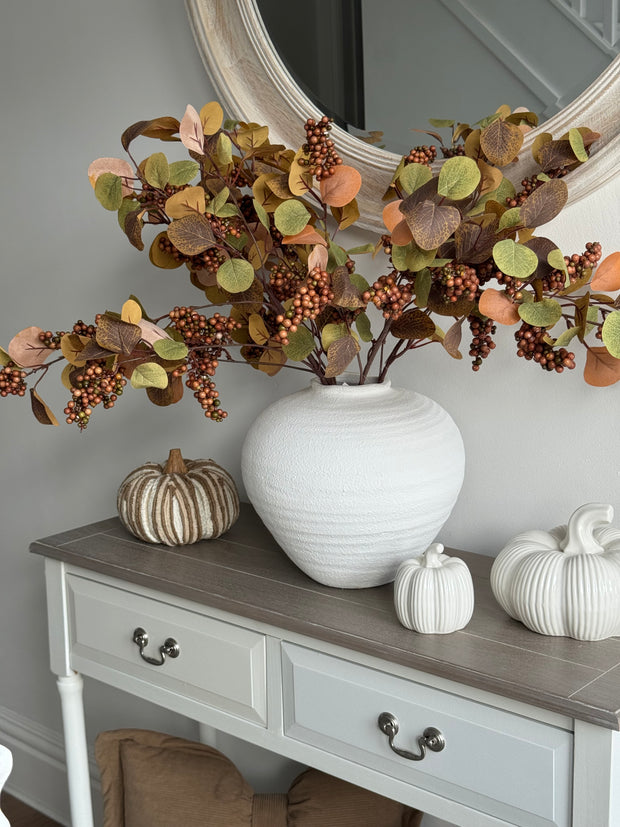 Artificial Autumnal Eucalyptus Stem