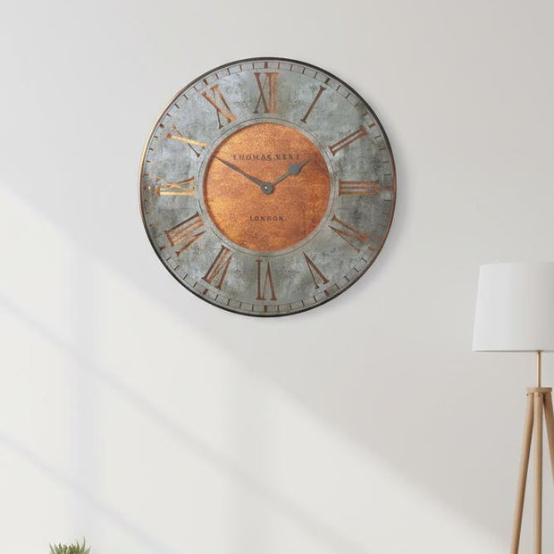 Thomas Kent 21-inch Florentine Star wall clock by Gallery Direct, featuring a decorative star design and vintage-style clock face.