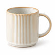 Neutral Ribbed Mug