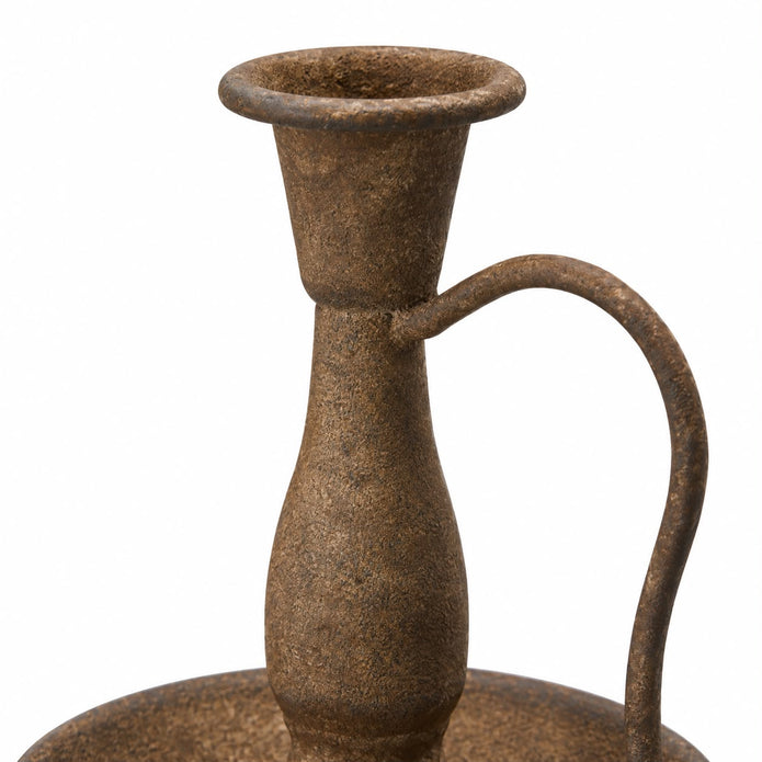 Brass Rustic Dinner Candle Holder