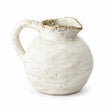 Natural Cream Speckled Ceramic Jug Vase