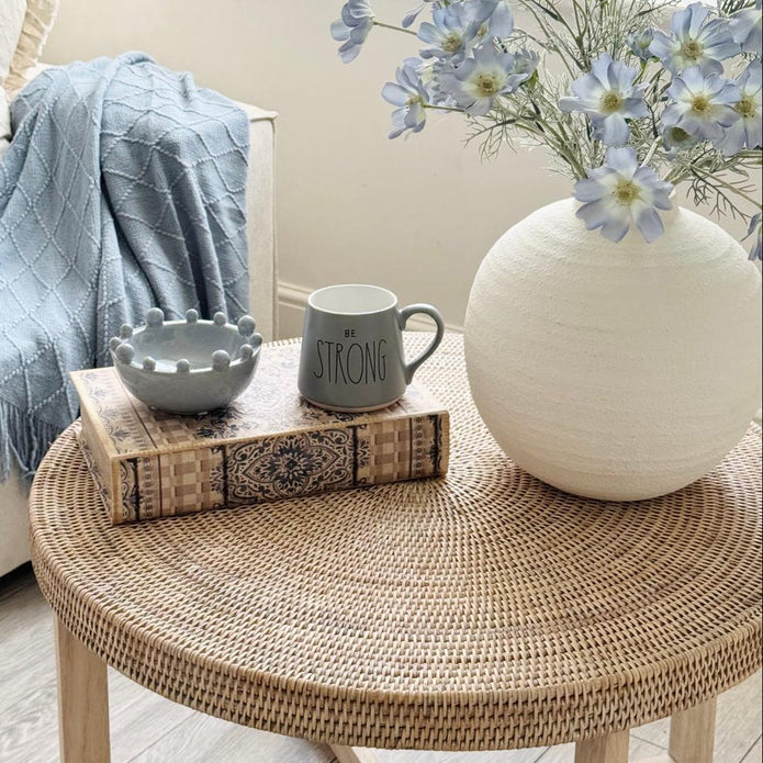 Rattan Round Coffee Table