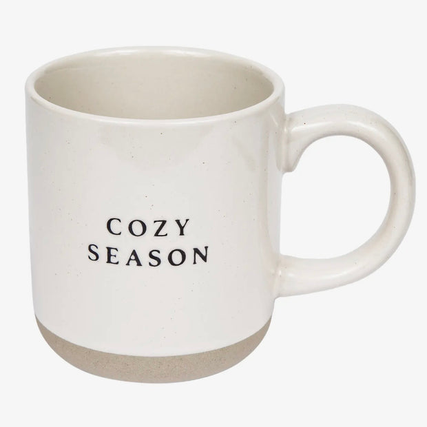 Sweet Water Decor Cream Glazed Ceramic Cozy Season Mug