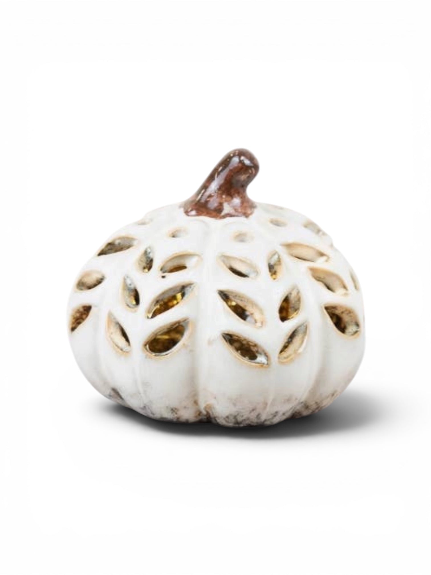 LED Patterned Pumpkin
