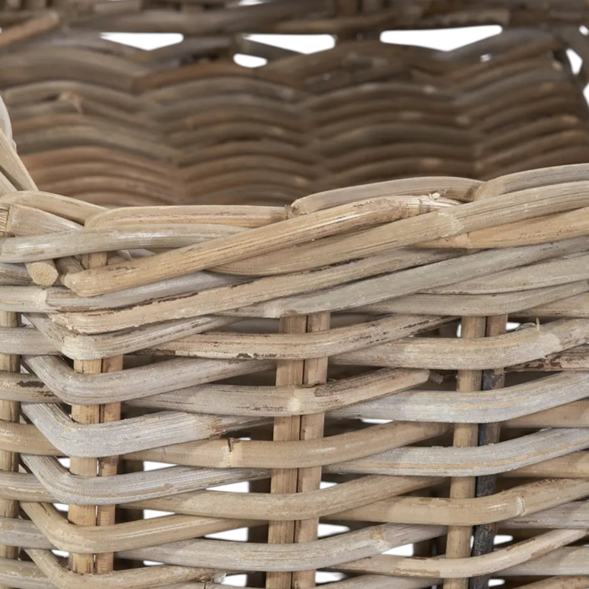 Burley Rattan Stair Basket