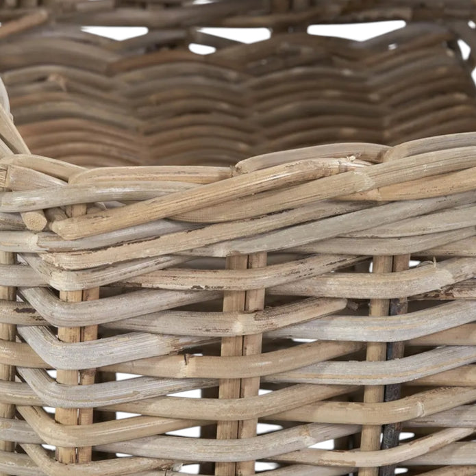 Burley Rattan Stair Basket
