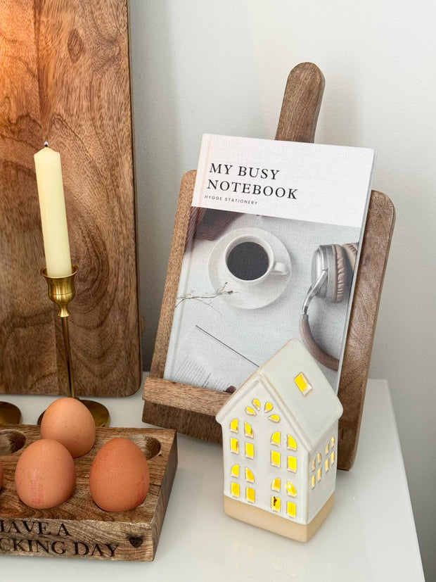Wooden Recipe Book Holder