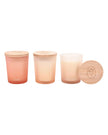 Serenity Tranquil Set of 3 Votive Candles - Flow Balance & Breathe