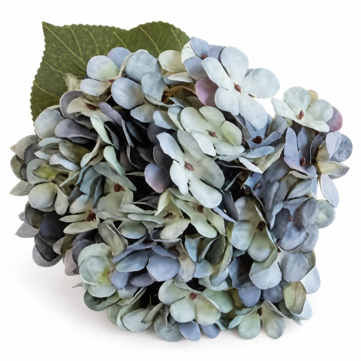 Artificial Short Dusky Blue Hydrangea Stem — product image 5
