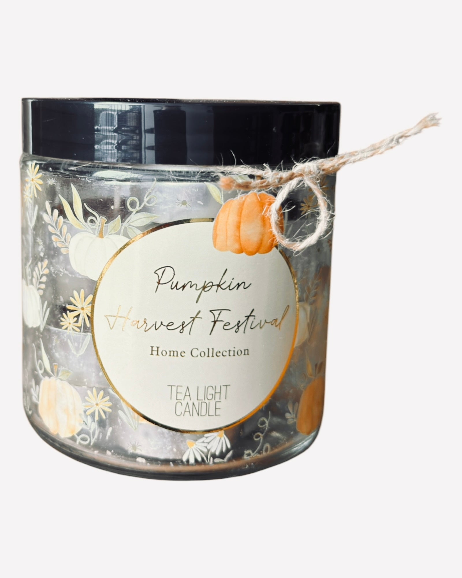Pumpkin Fragranced Tealights In Jar - Pack of 15