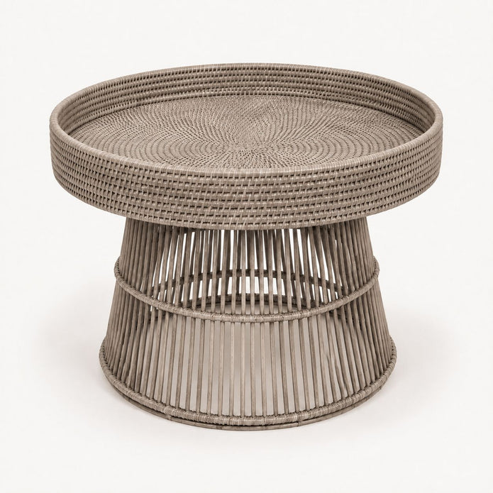 Wickham Rattan Round Side Table