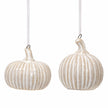 Hanging Ceramic Natural Pumpkin