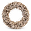 Root Branch Wreath Whitewash 45cm