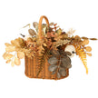 Russet Autumn Leaves Basket